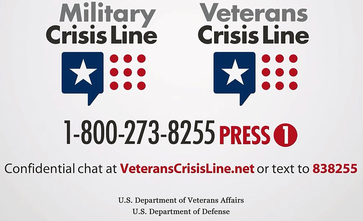 VA Crisis line Opens in new window